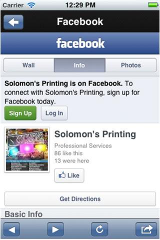 Solomon's Printing