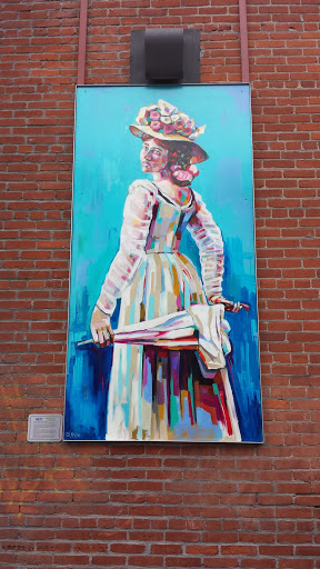 Klondike Kate Mural