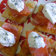 Smoked Salmon Pizza