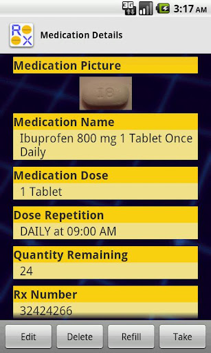 【免費醫療App】RX Pal Medication Reminder-APP點子