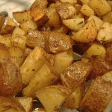 Barbecued Baby Red Potatoes (Low Fat)