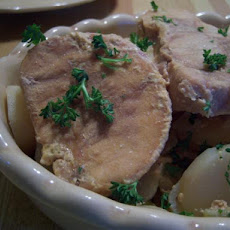 Easy Pork Chops Dinner - Crock Pot