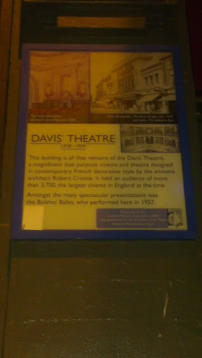 Site of Davis Theatre