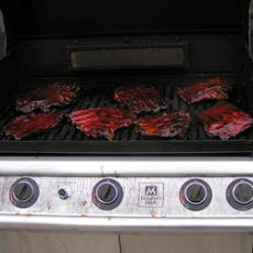 Slow Smoked Pork Spareribs