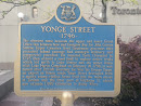Yonge Street Plaque - 1796