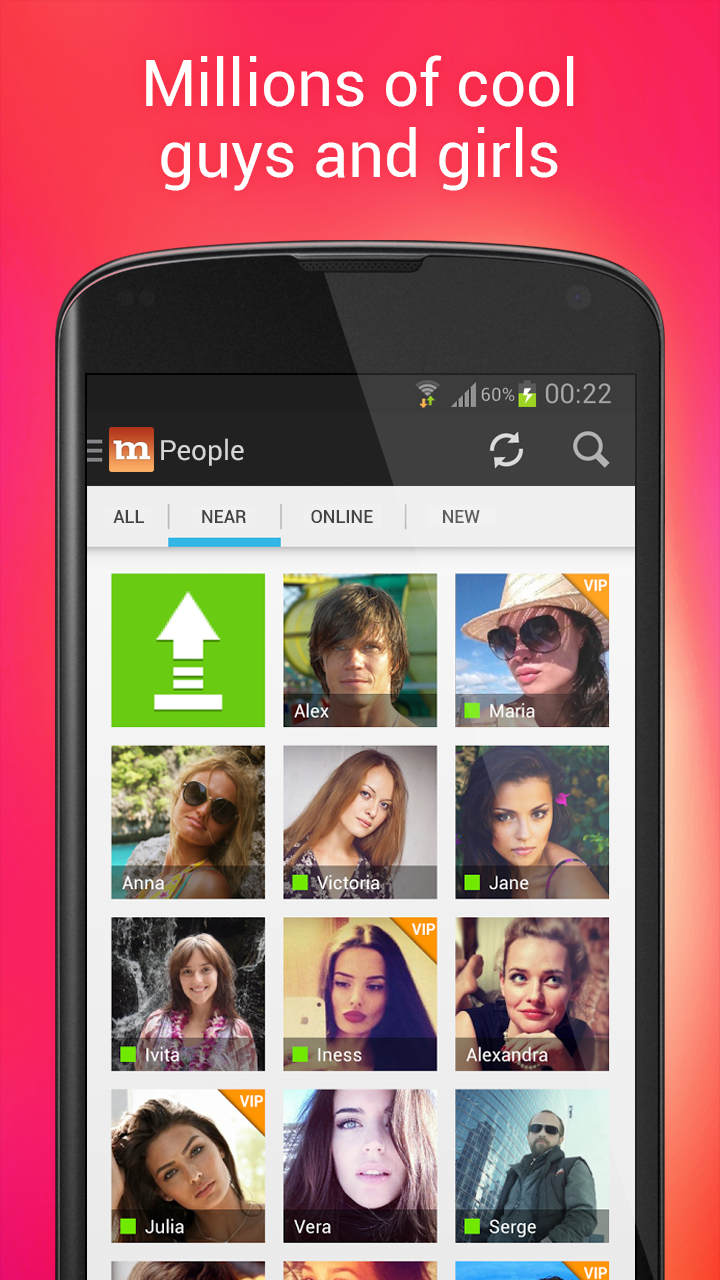 Android application Mamba - Online Dating and Chat screenshort