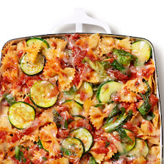 Baked Farfalle With Escarole and Zucchini