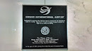 Denver International Airport Dedication Plaque
