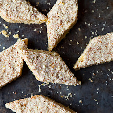 Lemon Almond Cornmeal Diamonds