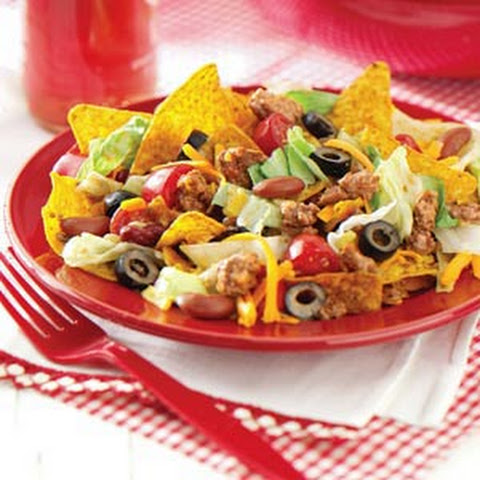 Taco Salad With Thousand Island Dressing And Kidney Beans Recipes | Yummly