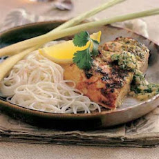 Malaysian Lime-Coconut Swordfish