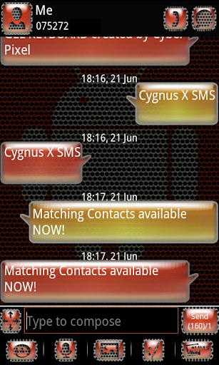 【免費個人化App】Cygnus X GO SMS-APP點子