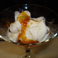 Cinnamon Apricot Ice Cream Topping