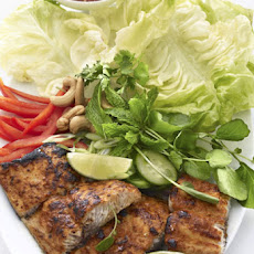 Thai Red Curry Mahi Mahi Salad