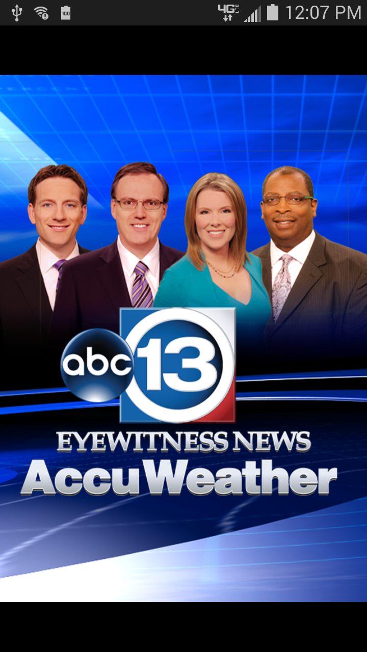 Android application ABC13 Houston Weather screenshort