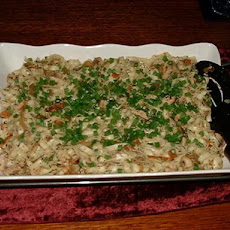 Fettuccini with Grilled Chicken Breast and Vine Ripened Tomatoes