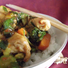 Stir-Fry Chicken W/Asian Flavors