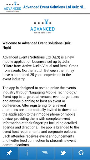 Advanced Event Solutions