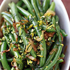 Green Beans with Orange and Rosemary Gremolata