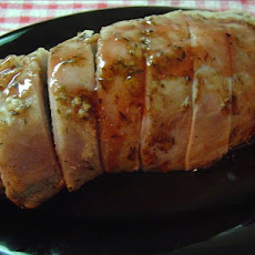 Juicy Herbed Pork Loin With Currant Sauce
