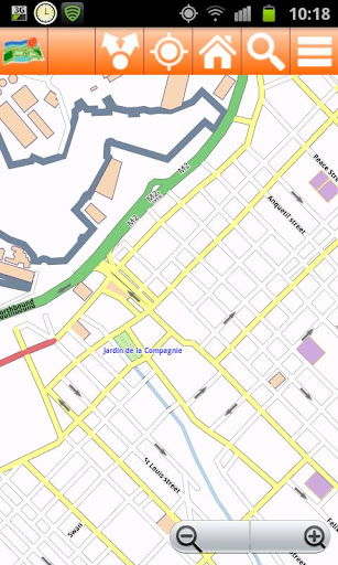 Mauritius Offline mappa Map