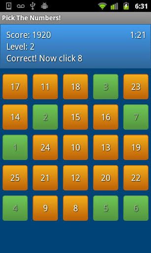 【免費休閒App】Pick The Numbers! (Free)-APP點子