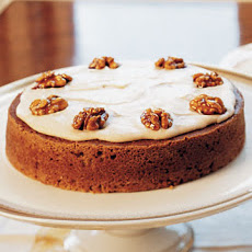 Pumpkin Cake with Brown Butter Icing