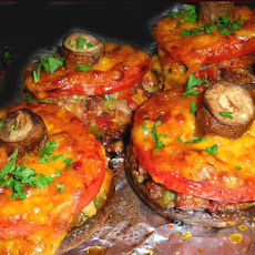 Chimney Stacks - Savoury Sausage Stuffed Mushrooms!