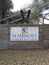 Antique Seminole Feed Sign at H. F.