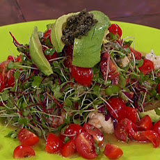 Champagne Poached Lobster Salad with a Champagne-Caviar Vinaigrette
