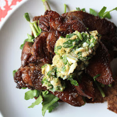 Tongue Sandwich with Tarragon or Parsley Sauce