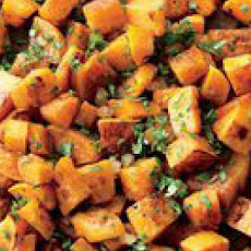 Butternut Squash with Ginger and Cilantro