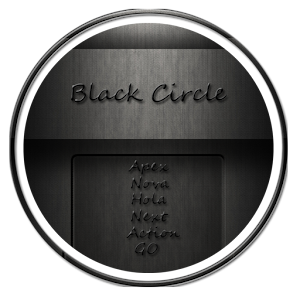 BLACK CIRCLE APEX/NOVA/GO/ADW.apk 2.0.0