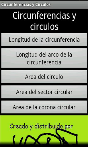 Circunferencias y Circulos