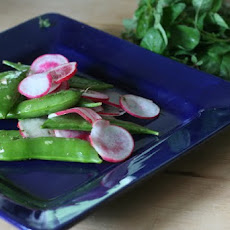 Radish and Snap Pea Salad