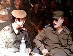 Rafaat and Hafiz Al Assad in 1984