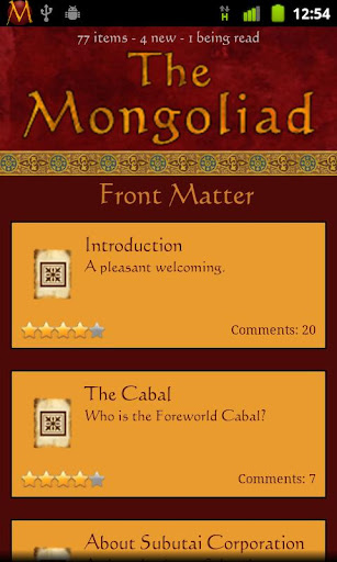 The Mongoliad