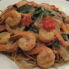 Exchange Gang Pasta with Shrimp