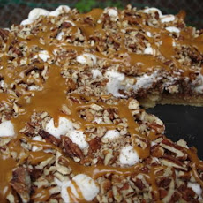 Deep Dish Rocky Road Dessert Pizza