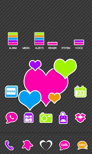 【免費個人化App】Go Launcher: Rainbow Stickers-APP點子