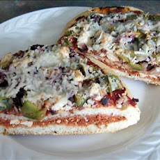 Greek Pita Pizza