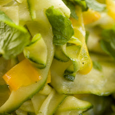 Healthy Chicken and Greens Salad With Creamy Chutney Dressing