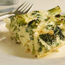 Crustless Broccoli and Cheese Quiche