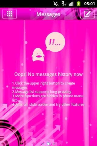 免費下載個人化APP|핑크 테마 Pink Theme GO SMS app開箱文|APP開箱王