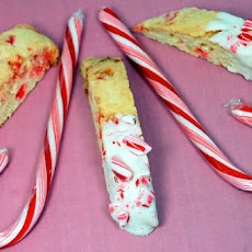 Candy Cane Sticks Cookies