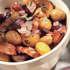 Roasted Potatoes with Bacon, Onions, and Sage