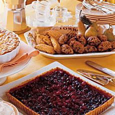 Cranberry Tart with Creme Fraiche Whipped Cream