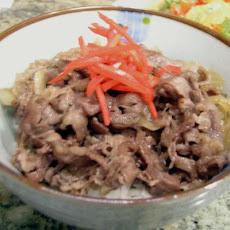 Beef Donburi California Style - Beef Bowl