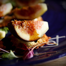Figs on Parmesan Crackers