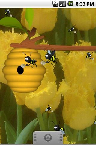 Busy Bees Live Wallpaper